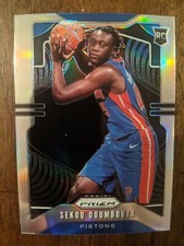 2019-20 Sekou Doumbouya Panini Prizm #261 Silver Refractor Pistons RC Rookie