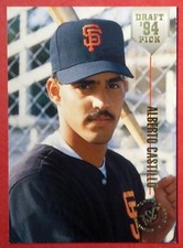 1994 Topps Stadium Club Draft Picks - Alberto Castillo #6 (Giants)
