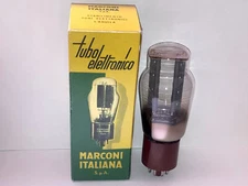 Marconi Fivre 5R4GY CV717 Rectifier Tube, Tested, Dual D Getter