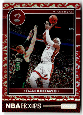 2024-25 Panini Hoops NBA No. 152 Bam Adebayo Dragon 21/75