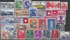 Szwajcaria stemplowane #3795 >> z roku 1936 - 1941 <<