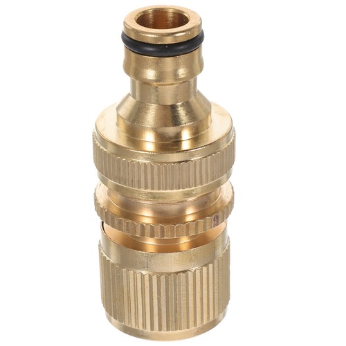 3/4 Inch Brass Garden Hose Quick Connect Adapter Water Hose Fittings - Afbeelding 1 van 11