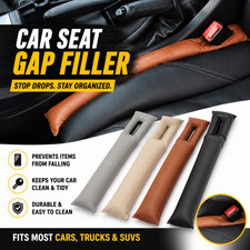 Car Seat Gap Storage Organizer Leather Filler Pocket Auto Interior Accessories Car Seat Gap Storage Organizer Leather Filler Pocket Auto Interior Accessories