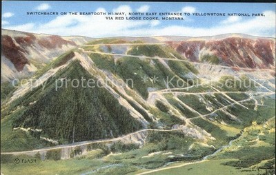 Red Lodge United States Beartooth Highway Yellowstone National Park