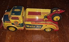 Wyandotte Moto-Fix Toolkit Towcar 1950'S Vintage Pressed Steel Wrecker. MUST SEE