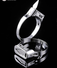 Edelstahl-Modeschmuck Anti-Wolf Selbstverteidigung Ring für Männer und Frauen
