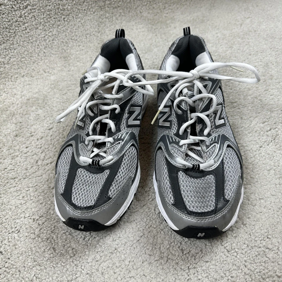 Zapatos para correr New Balance 530 para hombre talla 10,5 4E plateados hechos en EE. UU. MR530SB Foto 2 de 4