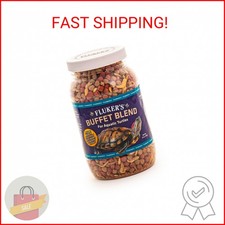 Fluker's Buffet Blend Aquatic Formula, Turtle Food with Freeze, Dried Shrimp, Me