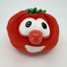 Vintage 1998 Veggie Tales Bob The Tomato Gibson Bean Bag Plush 4  