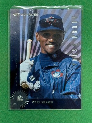 1997 Donruss Baseball Press Proofs Silver #318 Otis Nixon /2000