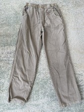 Crazy Shirts Hawaii Original Kona Coffee Dyed Khaki Joggers Size M Inseam 31"