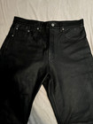 LEVI'S RED LABEL LOT 53 ROSWELL COLLECTION BLACK LEATHER PANTS — photo 1