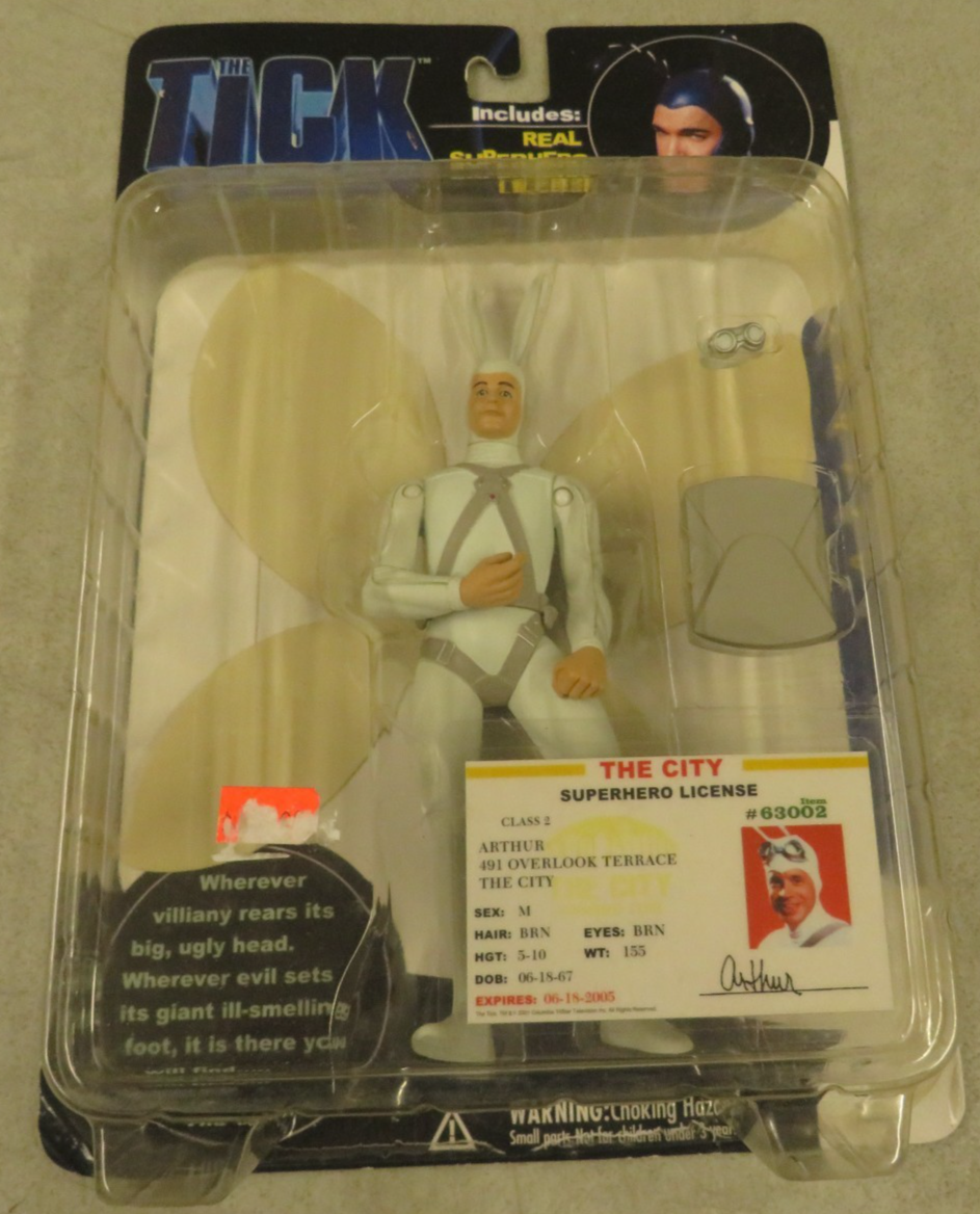2001 Arthur The Tick TV Series Action Figure N2 Toys Sealed MOC | eBay 2001 Arthur The Tick TV Series Action Figure N2 Toys Sealed MOC | eBay