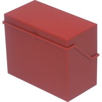"Helit Klein-Karteikasten \"The Index\", A6 Quer, Rot 1 Bis 40 Stk Spare 61%"