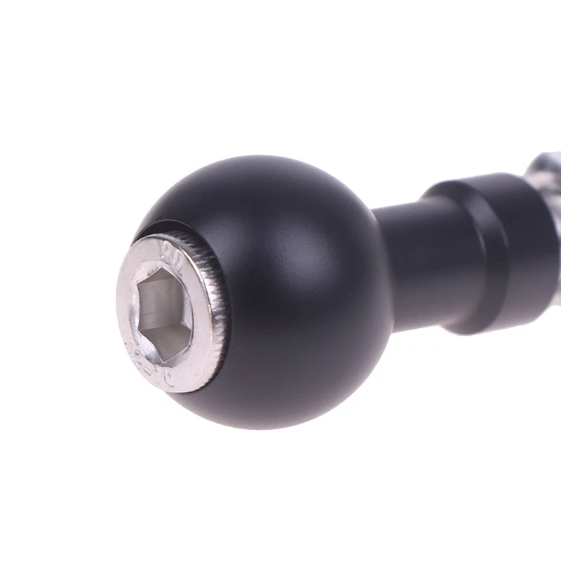 17mm Kugelkopf zu M6 Schraube Halterung Anschluss Motorrad Sport Kamerahalterung - Bild 4 von 4