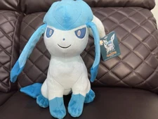 Pokemon Glaceon Plush Doll 10 Inches Brand New With Tags