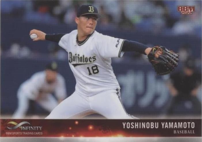 2022 Bbm Infinity - Yoshinobu Yamamoto #22 for sale | eBay