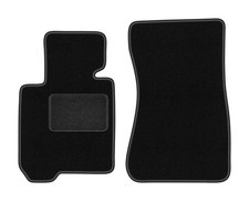 Fußmatten Automatten Velours Schwarz für BMW Z4 E89 2009-2019 2-tlg