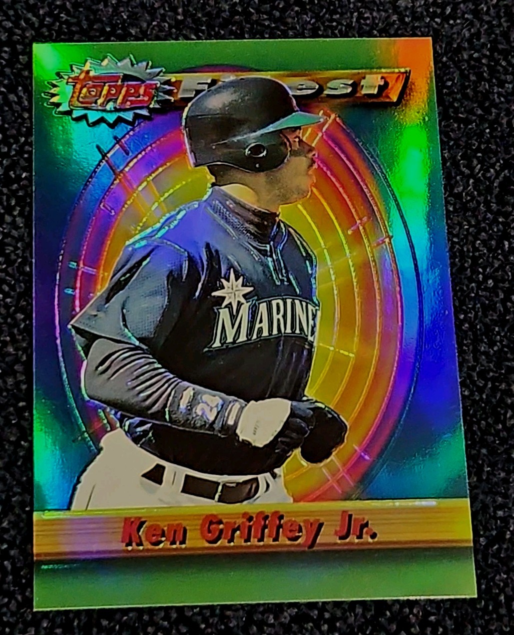 🔥 1994 Topps Finest Ken Griffey Jr #232 Refractor RARE HTF SP 2nd Year NICE 🔥