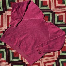 Vintage 50/60s Tarleton Maroon Raglan Sleeve Sweatshirt Adult Med Made in USA VG