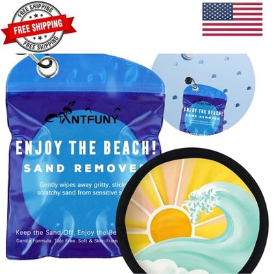 Sand Remover Cleaner Eraser for Women Beach Towel Blanket Clip 2 4 6 Quick Dr...