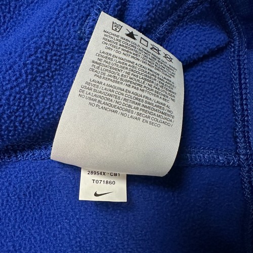 Chicago Cubs Nike Jacke Herren klein blau Hoodie durchgehender Reißverschluss MLB Baseball Therma Fit - Bild 9 von 12