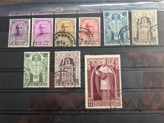 Belgium Mi No. 333 341 canceled.