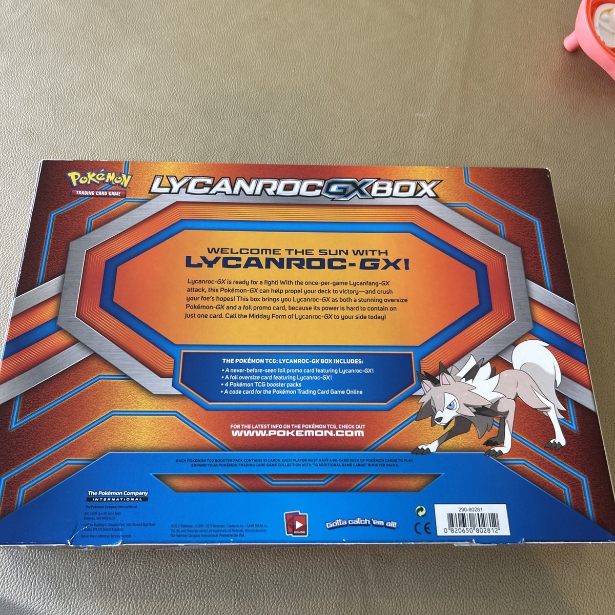 Pokmon Lycanroc-GX Box - 4 Packs for sale online | eBay Pokmon Lycanroc-GX Box - 4 Packs for sale online | eBay