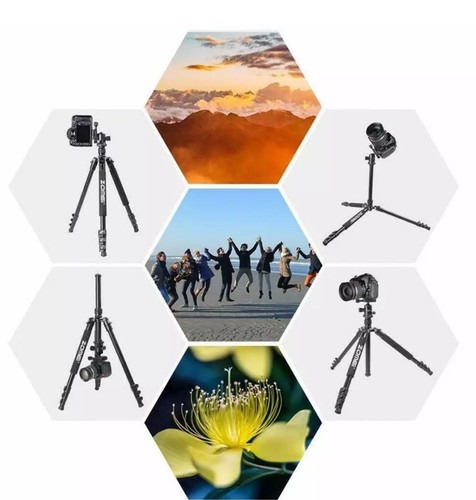 ZOMEI Q555 Professional Aluminium Tripod&Ball Head Travel for Canon Nikon Camera - Picture 8 of 12