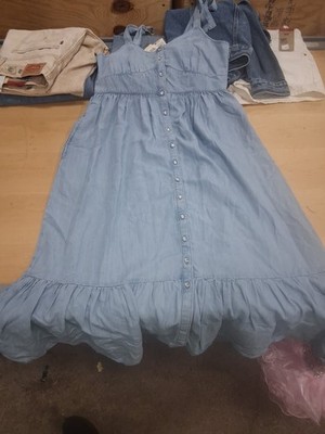 Levi's Women's Katherine Sleeveless Maxi Dress Size L