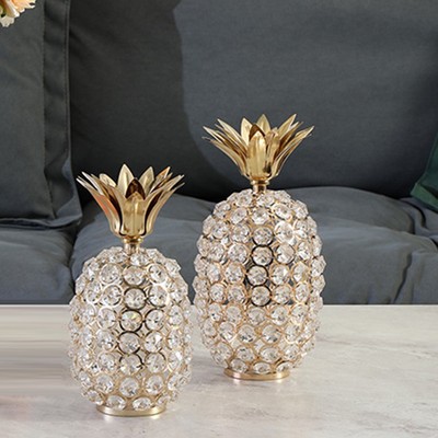 Dekorativer 3D für Kristall Obst Akzent für Tische auf Hochzeiten und Wohnunge