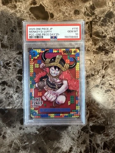 One Piece Monkey D. Luffy One Piece Day '25 #110 JP PSA 10 2025