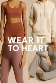 WEAR IT TO HEART ACTIVE & LOUNGE WEAR WITH EMILY!