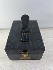Vintage Griffin Shinemaster Shoe Shine Kit Wooden Box accessories brushes polish