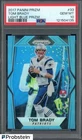 2017 Panini Light Blue Prizm #33 Tom Brady New England Patriots 127/199 PSA 10