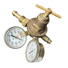 VICTOR Gas Welding Regulator H954-1500-580-4S Dual Gauges Brass Compressed Gas