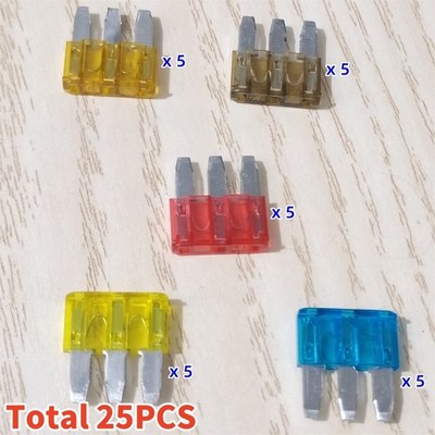 25pcs APT ATR 5-20 AMP Micro3 Blade Fuse for Car Truck Boat Marine RV US