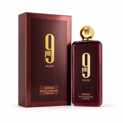 Afnan Perfumes 9pm Elixir 100 ml Eau de Parfum Intense EDP Unisex