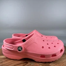 Crocs Women's Classic Clog Pink Size S 6-7 Rubber Casual Lightweight