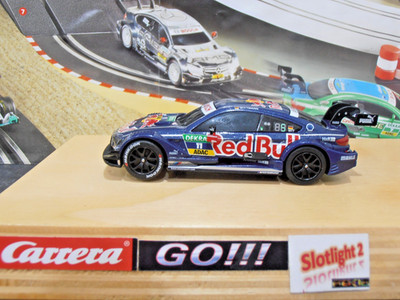 Carrera GO!!! BMW M4 DTM M.Wittmann Tuning:Rennmotor Haftreifen Magnet SMD Licht