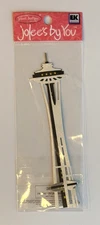 Jolee’s Boutique Space Needle Sticker, 1 Piece, JJDBO I OB, Seattle Washington