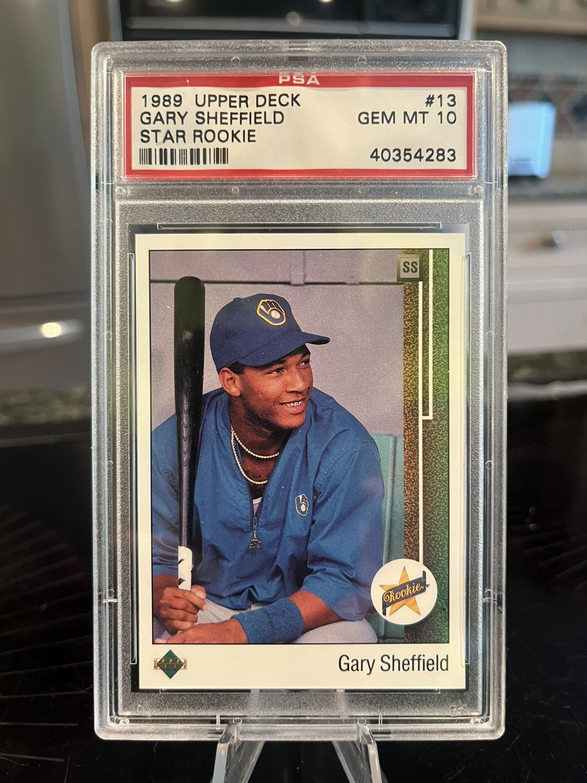 1989 Upper Deck Gary Sheffield Star Rookie #13 PSA 10 Gem Mint