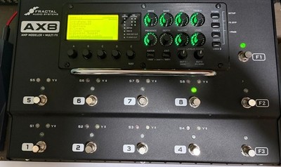 Fractal Audio AX8 Guitar Multi Effects Processor Amp Modeler Pedal