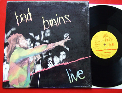 BAD BRAINS   Live SST Records 1988 Near Mint still in shrink