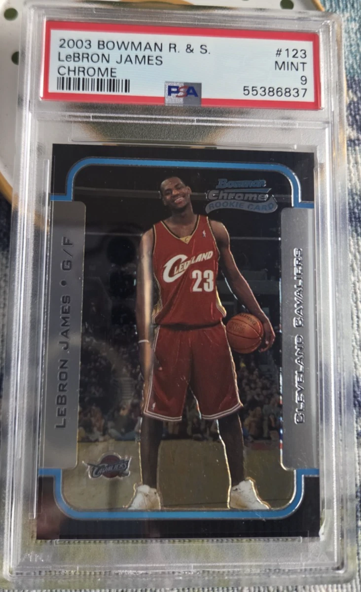 Bowman LeBron James Original Basketball Rookie Sports Trading
