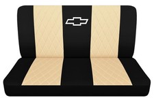 Front Bench Seat Covers Fits 1982 To 1991 Chevy S10 Truck W Design And Diamond Front Bench Seat Covers Fits 1982 To 1991 Chevy S10 Truck W Design And Diamond