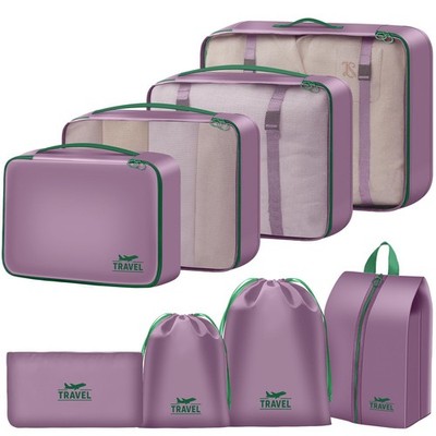 8 Set Packing Cubes for Travel Suitcase Organizer Bags Luggage Packing Cubes ...