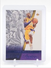 KOBE BRYANT 2014-15 PRESTIGE BLUE BONUS SHOTS LOS ANGELES LAKERS /99 Q1300