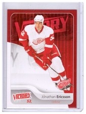 Jonathan Ericsson 2011-12 Upper Deck Victory Red Parallel Card #72