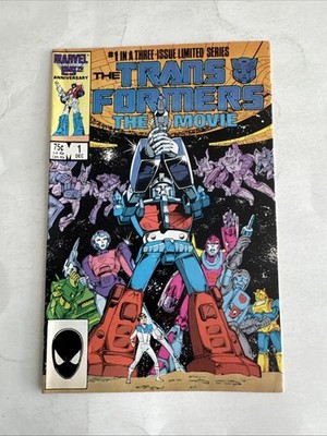 TRANSFORMERS THE MOVIE #1 MARVEL COMICS (1986)